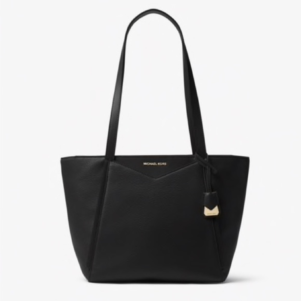 Flawless Michael Kors Black Whitney Leather Bag